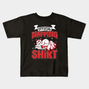 Kitsune - Official Napping Kids T-Shirt